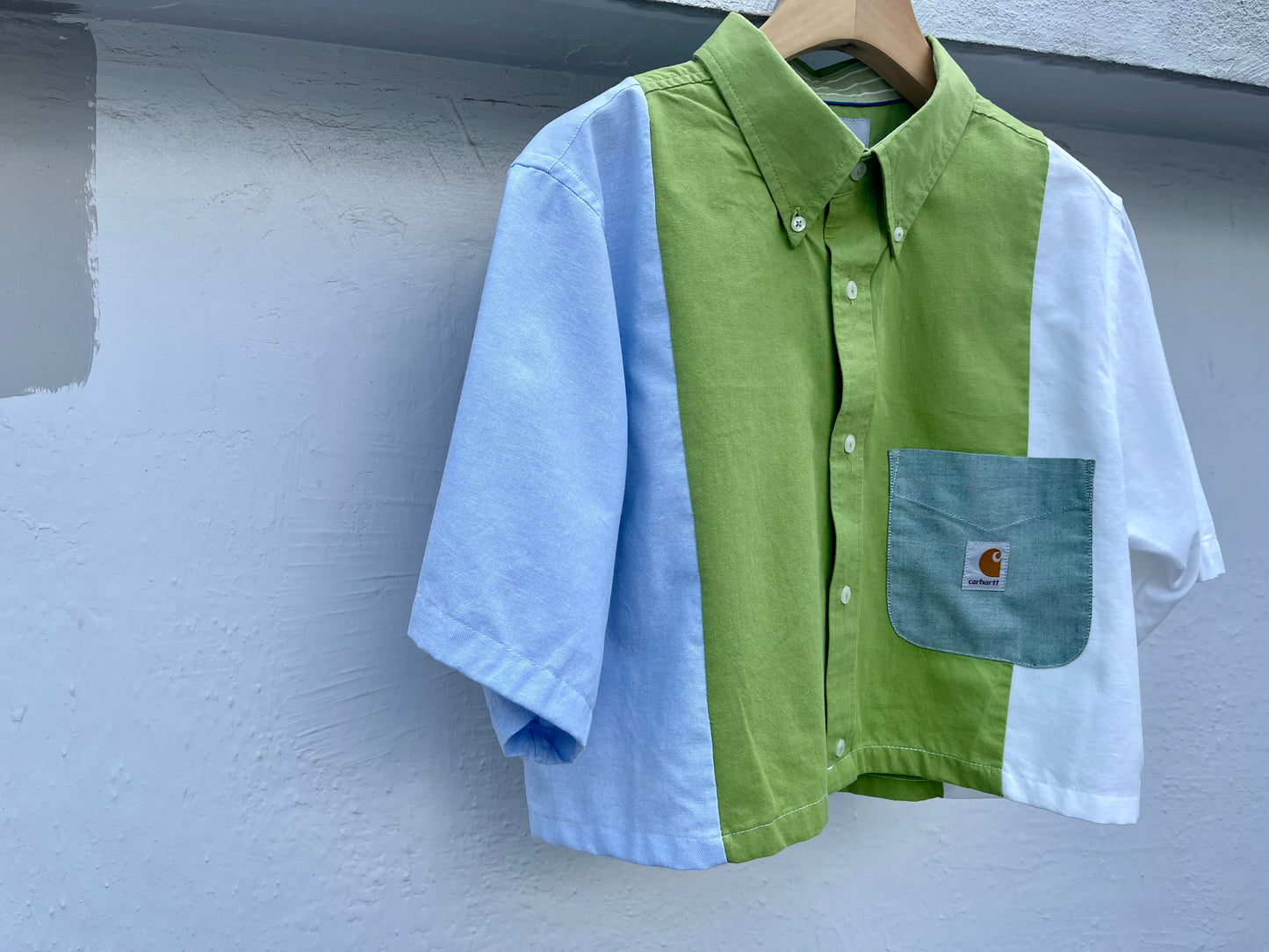 Cropped Remade Carhartt Shirt