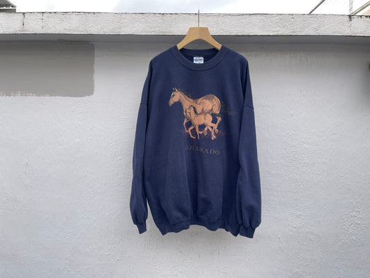 90’s Animal Print Sweatshirt
